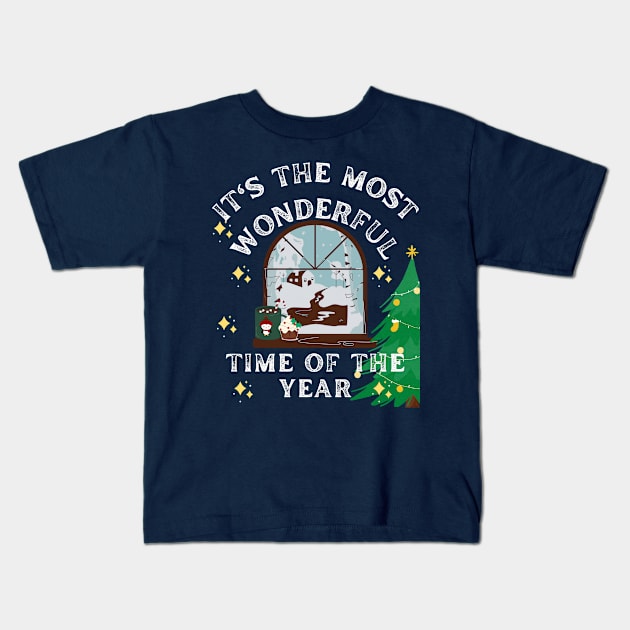 beautiful christmas 2021 Kids T-Shirt by the christmas shop